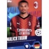 Cromo de Malick Thiaw AC Milan UEFA Champions League Sticker Collection 2023/24