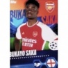 Buy Online Bukayo Saka Arsenal Topps Champions 23 24 Stickers