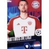 Sale Online Matthijs de Ligt Bayern Munich Topps Stickers 2023-24 Champions