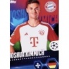 Cromos de Fútbol Joshua Kimmich Bayern Munich Topps Champions 23 24 Stickers