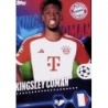 Cromos de Fútbol Kingsley Coman Bayern Munich UEFA Champions League Stickers 23/24