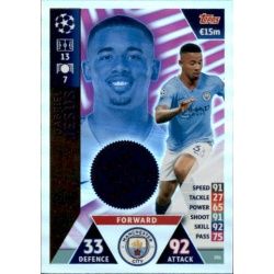 Gabriel Jesus Man of the Match UP196 Match Attax Champions 2018-19