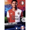 Cromo de Marcos Lopez Feyenoord Topps Stickers 2023-24 Champions