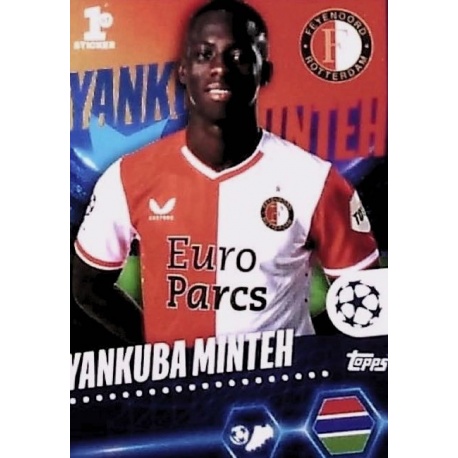 Yankuba Minteh 1St Sticker Feyenoord 268