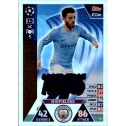 Bernardo Silva UCL Group Stage Hero UP206 Match Attax Champions 2018-19