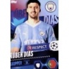 Cromos de Fútbol Rúben Dias Manchester City Topps Stickers 2023-24 Champions