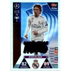 Modrić UCL Group Stage Hero UP207 Match Attax Champions 2018-19