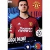 Buy Sticker Diogo Dalot Manchester United UEFA Champions League Sticker Collection 2023/24