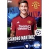 Cromo de Lisandro Martínez Manchester United UEFA Champions League Sticker Collection 2023/24
