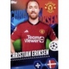 Cromo de Christian Eriksen Manchester United UEFA Champions League Sticker Collection 2023/24