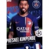 Cromo de Presnel Kimpembe PSG UEFA Champions League Stickers 23/24