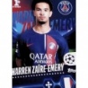 Venta Cromo Warren Zaïre-Emery 1st Sticker PSG Topps Champions League 2023/24 Stickers