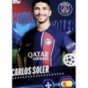 Venta Online Carlos Soler PSG Topps Champions 23 24 Stickers
