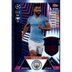 Sergio Agüero Limited Editon UP-LE3 Match Attax Champions 2018-19