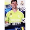 Cromo de Thibaut Courtois Real Madrid Topps Champions 23 24 Stickers