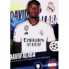Cromos de Fútbol David Alaba Real Madrid UEFA Champions League Sticker Collection 2023/24