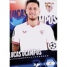 Buy Online Lucas Ocampos Sevilla UEFA Champions League Stickers 23/24