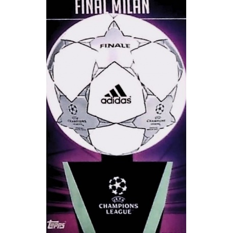 Final Milan 2001 UCL Adidas Starball History 636