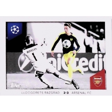 PFC Ludogorets 2-3 Arsenal (2016/17) Memories That Stick 667