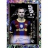 Cromos de Fútbol Andrés Iniesta G.O.A.T Topps Champions 23 24 Stickers