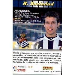 Aranburu Real Sociedad 298 Megacracks 2004-05