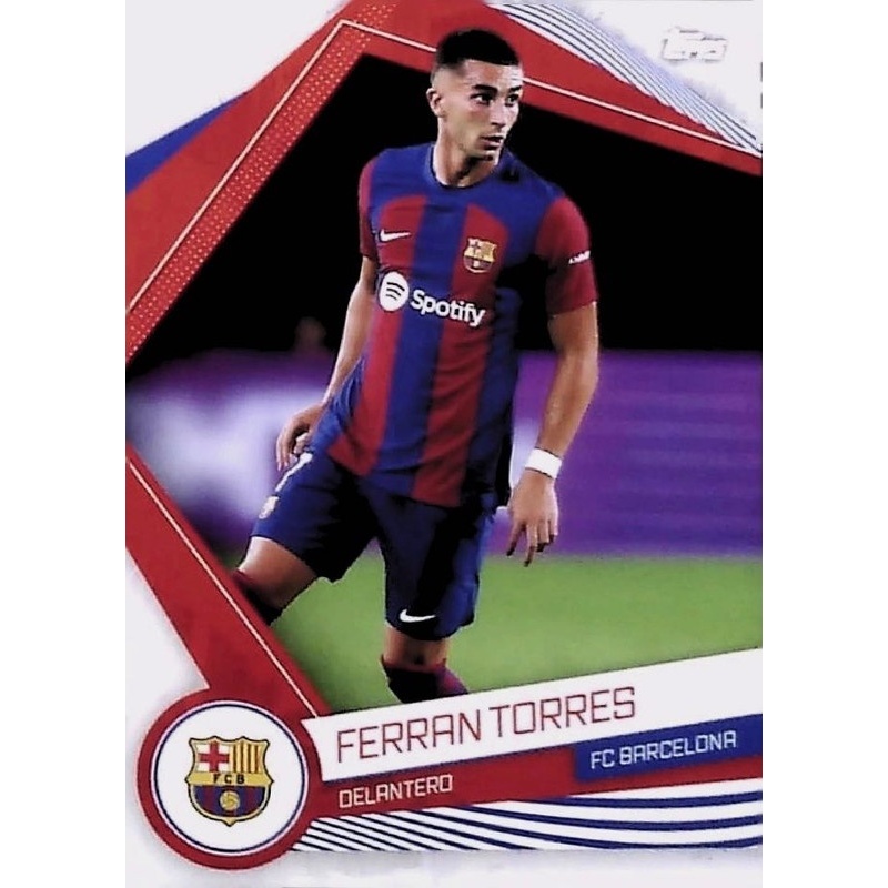 Venta Cromo Ferrán Torres Barcelona Panini Liga Este 2023-24