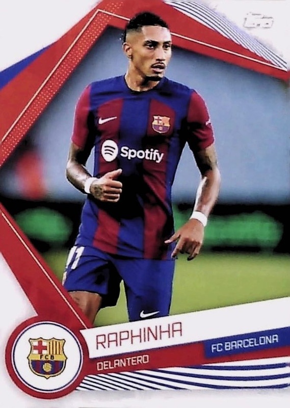 2022-23 PANINI DONRUSS SOCCER Raphinha FC Baecelona NIGHT