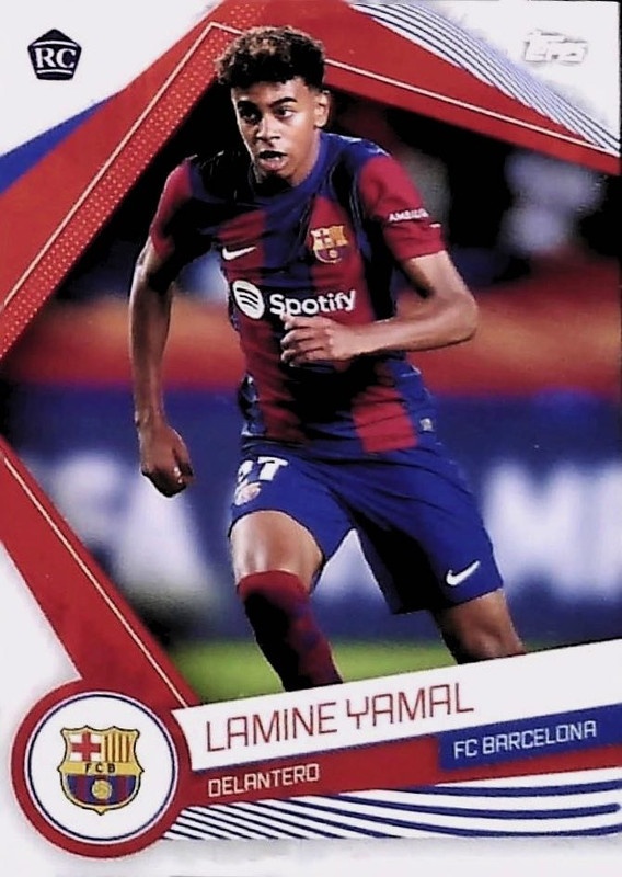 Sale Cards Lamine Yamal Rookie First Team Topps FC Barcelona