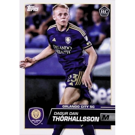 Dagur Dan Thórhallsson Rookie Card Orlando City SC 3