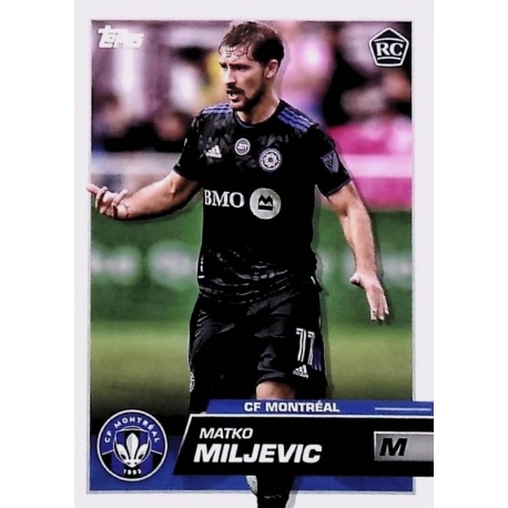 Matko Miljevic Rookie Card CF Montréal 13