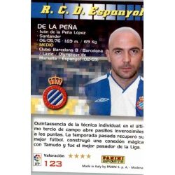 De La Peña Espanyol 123 Megacracks 2004-05