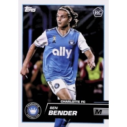 Ben Bender Rookie Card Charlotte FC 46