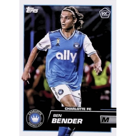 Ben Bender Rookie Card Charlotte FC 46