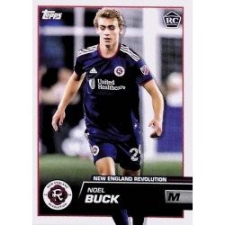 Noel Buck Rookie Card New England Revolution 62