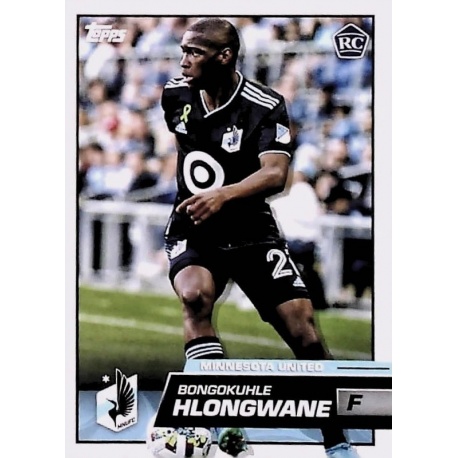 Bongokuhle Hlongwane Rookie Card Minnesota United 117