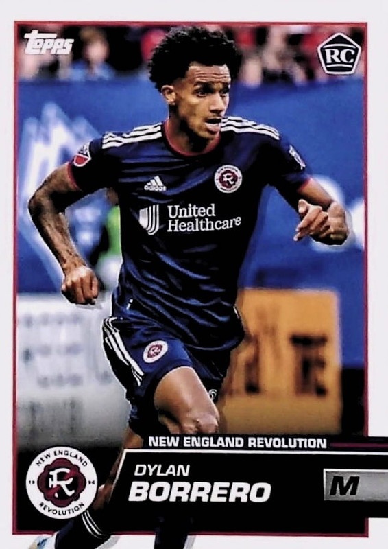 Offer Soccer Cards Dylan Borrero Rookie Card Topps MLS 2023