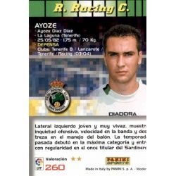 Ayoze Racing 260 Megacracks 2004-05