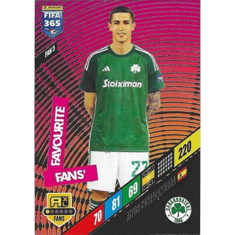Aitor Cantalapiedra Fans' Favourite Panathaniakos PAN 5