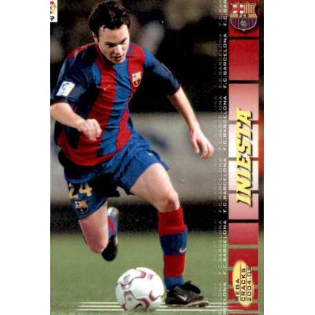 Iniesta Barcelona 67 Megacracks 2004-05