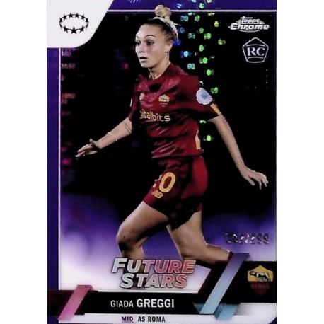 Giada Greggi 042/299 Purple Pulsar Refractor AS Roma 32