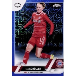 Lea Schüller 139/250 Blue Mojo Refractor Bayern München 44