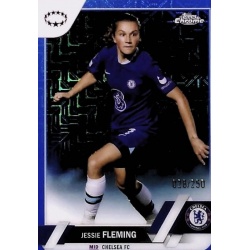 Jessie Fleming 028/250 Blue Mojo Refractor Chelsea 86