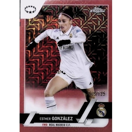 Esther González 049/125 Rose Gold Mojo Real Madrid 42