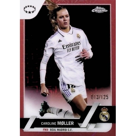 Caroline Møller 013/125 Rose Gold Mojo Real Madrid 77