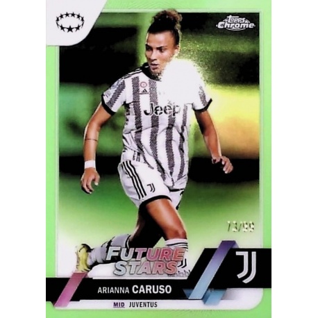 Arianna Caruso 23/99 Neon Green Refractor Juventus 41