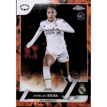 Kathellen Sousa 59/75 Inferno Refractor Real Madrid 53