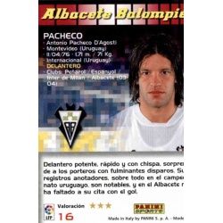 Pacheco Albacete 16 Megacracks 2004-05