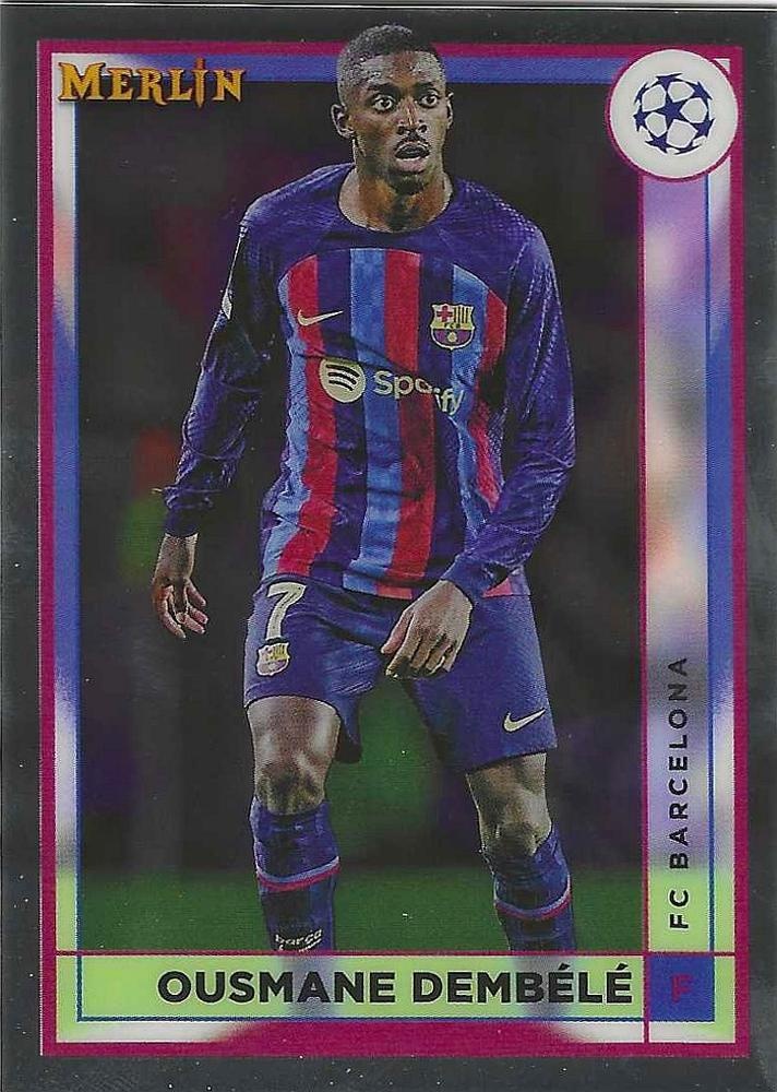Topps Barcelona / Ousmane Dembele / デンベレ 🔥 Numbered Match Attax Hit! 🔥 This Ousmane Dembélé card from
