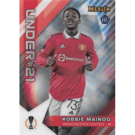 Buy Cards Kobbie Mainoo U21 Stars Topps Merlin 2022-23