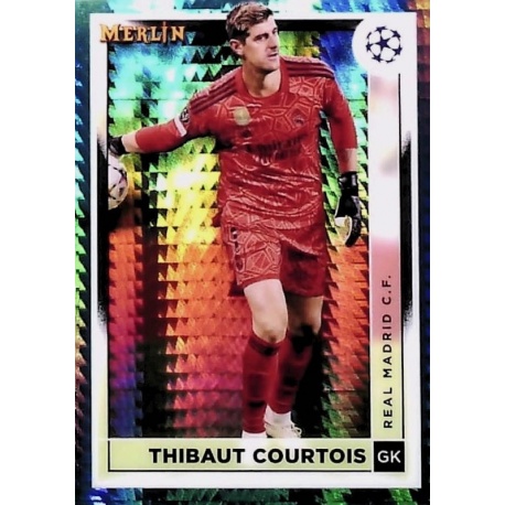 Thibaut Courtois Real Madrid Aqua Prism 117
